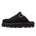 Dr. Martens Zebzag Ciabatte Mule In Camoscio Nero