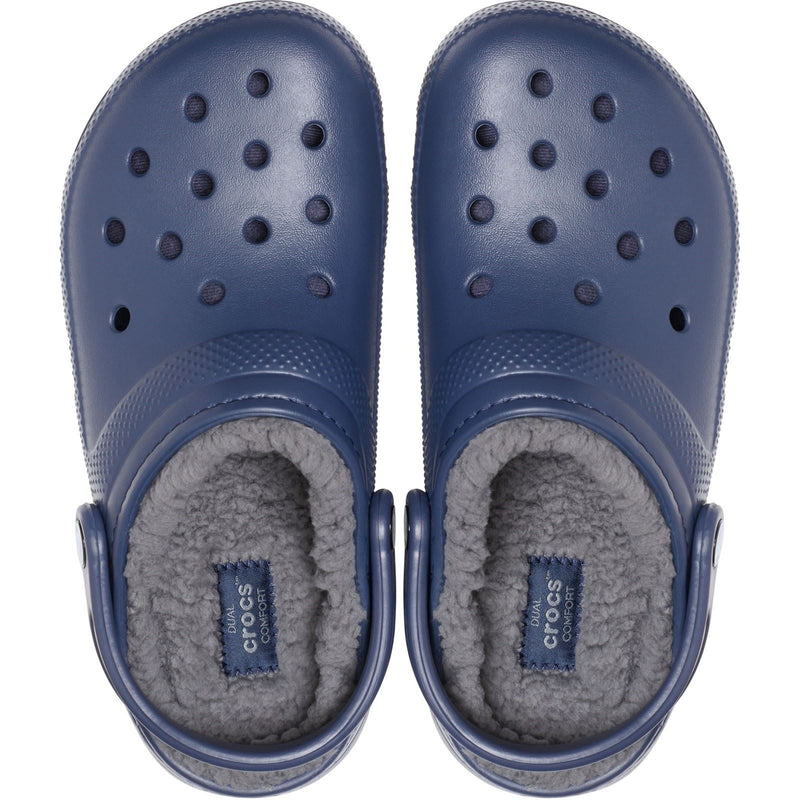 Crocs Classic Lined Ciabatte Termoplastiche Blu Marino/Carbone