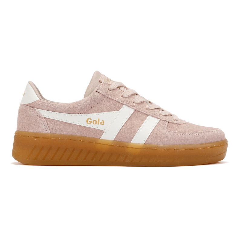 Gola Grandslam Sneakers Rosa In Camoscio Da Donna