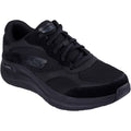 Skechers Arch Fit 2.0 The Keep Sneakers Da Uomo In Pelle Nera