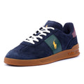 Ralph Lauren Heritage Area Sneakers Blu Da Uomo In Camoscio