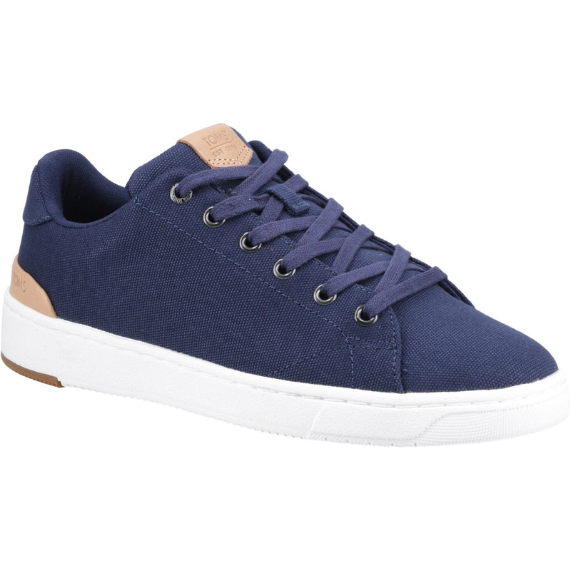 TOMS TRVL Lite 2.0 Low Sneakers Da Uomo In Cotone Al 100% Di Colore Blu Scuro