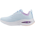 Skechers Skech-Air Meta - Aired Out Sneakers Donna In Tessuto Azzurro Chiaro/Multicolore