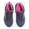 Cotswold Abbeydale Mid Stivali Da Trekking In Gomma Da Donna Blu/Nero/Fucsia