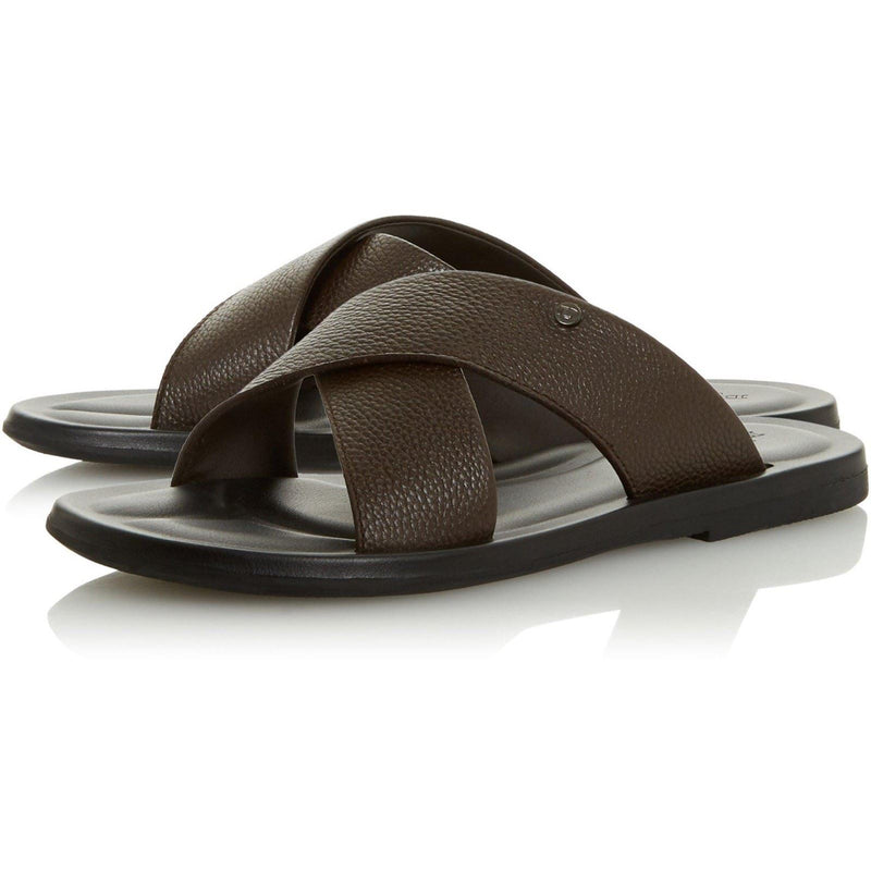 Dune Frankss Zeppa In Pelle Marrone Da Donna