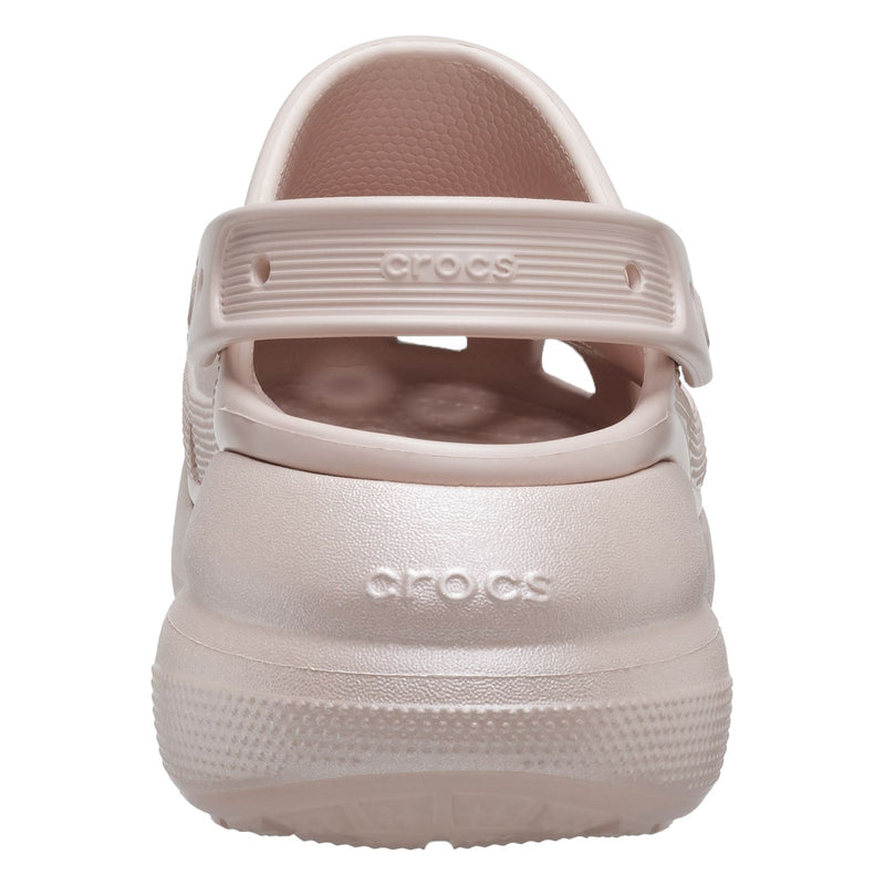 Crocs Classic Crush Zoccoli Rosa In Argilla Termoplastica