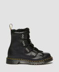 Dr. Martens 1460 Lace To Toe Stivali Da Donna In Pelle Nera