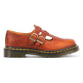 Dr. Martens 8065 Mary Jane Ambassador Scarpe In Pelle Color Noce Da Donna