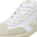 Veja Volley Sneakers In Cotone Bianco/Pierre Da Uomo