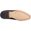 Base London Bruno Scarpe Da Uomo Mocassini In Pelle Blu Scuro
