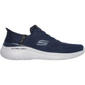 Skechers Bounder 2.0 Emerged Sneakers Da Uomo In Tessuto Blu Scuro