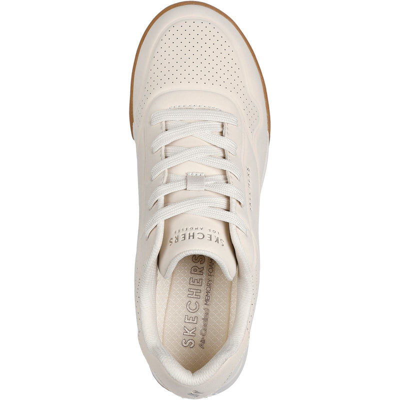 Skechers Zinger 2.0 The Arwen Sneakers Da Donna In Sintetico Bianco Sporco