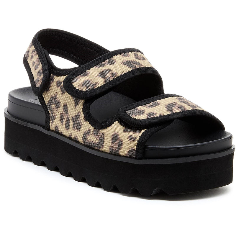 Rocket Dog Balmy Dexter Sandali In Tessuto Da Donna Color Cuoio/Nero