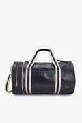 Fred Perry Classic Barrel Borsa A Tracolla In Poliestere Blu Marino/Ecru