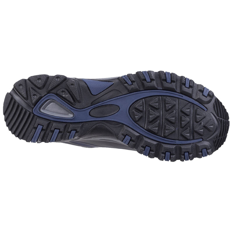 Cotswold Abbeydale Low Stivali Da Trekking In Poliestere Blu/Nero/Grigio Da Uomo