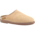 Hush Puppies Ashton Pantofole Da Uomo In Camoscio Marrone Chiaro