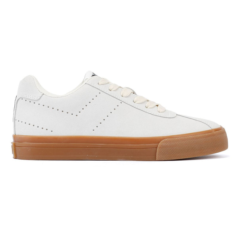 Pony Highbridge Low Sneakers Bianche In Camoscio