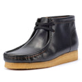 Clarks Originals Wallabee Stivali Da Uomo In Pelle Nera