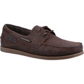 Cotswold Bartrim Scarpe Da Barca In Pelle Marrone Da Uomo
