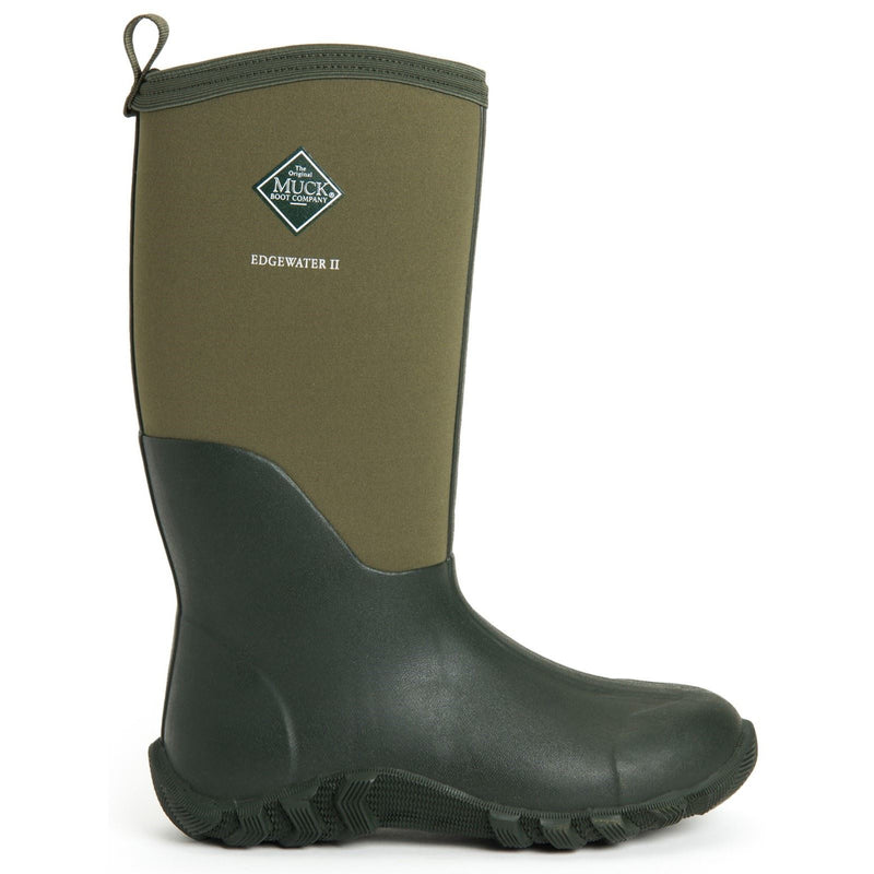 Muck Boots Edgewater II Stivali Di Gomma Wellington Con Fodera In Lana Muschiata