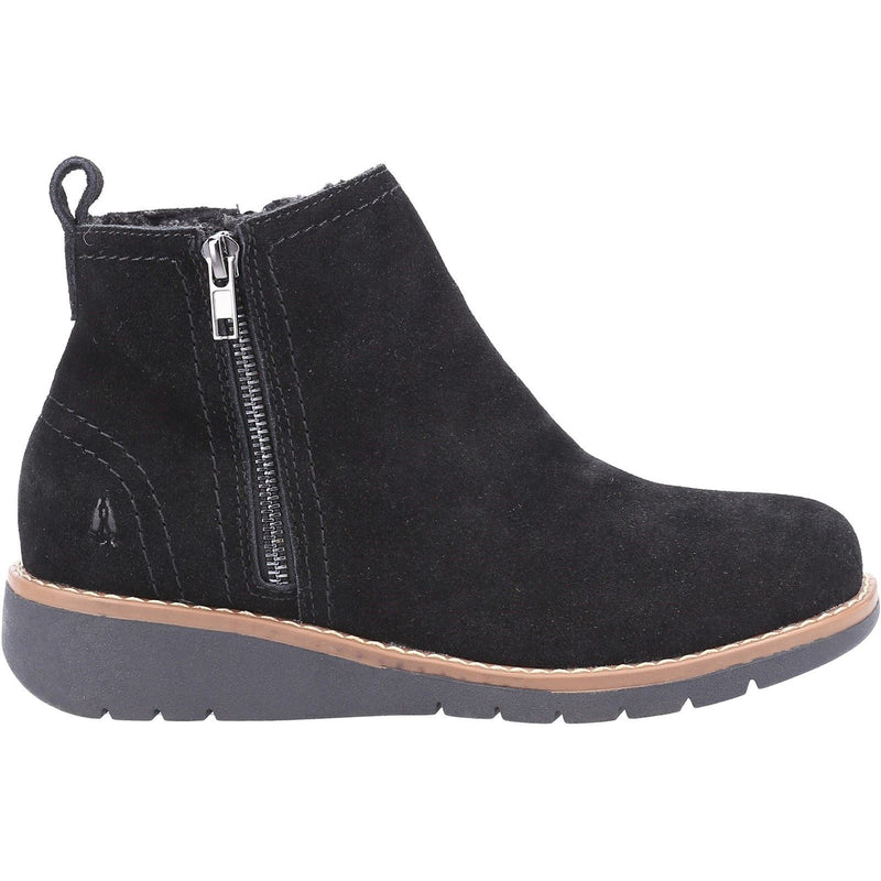 Hush Puppies Libby Stivali Da Donna In Pelle Scamosciata Neri