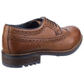 Cotswold Poplar Scarpe Brogue In Pelle Marrone Da Uomo