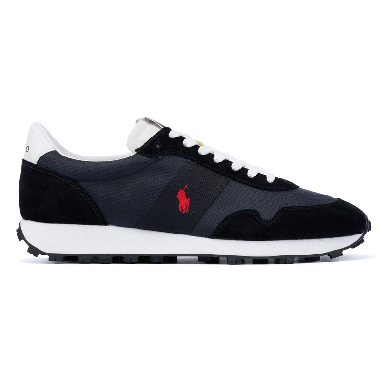 Ralph Lauren Trail 125 Sneakers Da Uomo In Pelle Nera