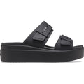 Crocs Brooklyn Sandali Neri Da Donna In Termoplastica