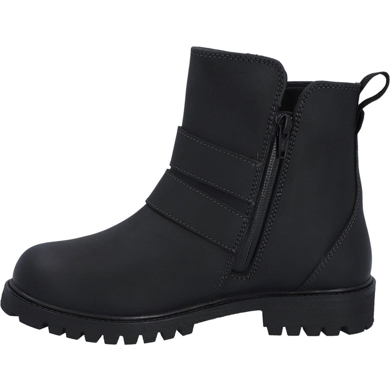 Hunter Ness Stivali Da Donna In Pelle Nera