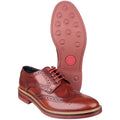 Base London Woburn Scarpe Brogue In Pelle Marrone Da Uomo