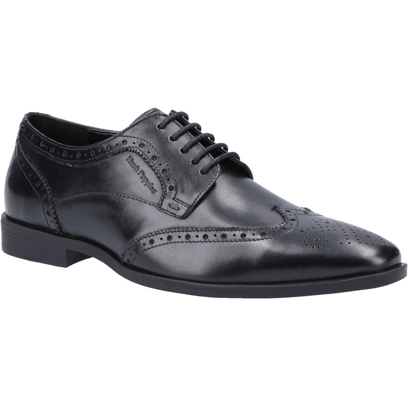 Hush Puppies Elliot Scarpe Nere In Stile Brogue In Pelle Da Uomo