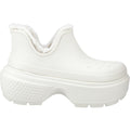 Crocs Stomp Shorty Stivali In Lino Termoplastico Da Donna