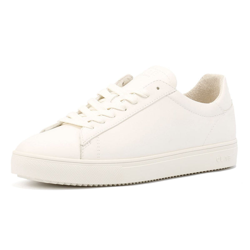 Clae Bradley Essentials Sneakers Bianche In Pelle Da Uomo