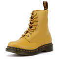 Dr. Martens 1460 Pascal Virginia Stivali Gialli In Pelle Da Donna