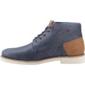Pod Aries Stivali In Pelle Blu Scuro Da Uomo