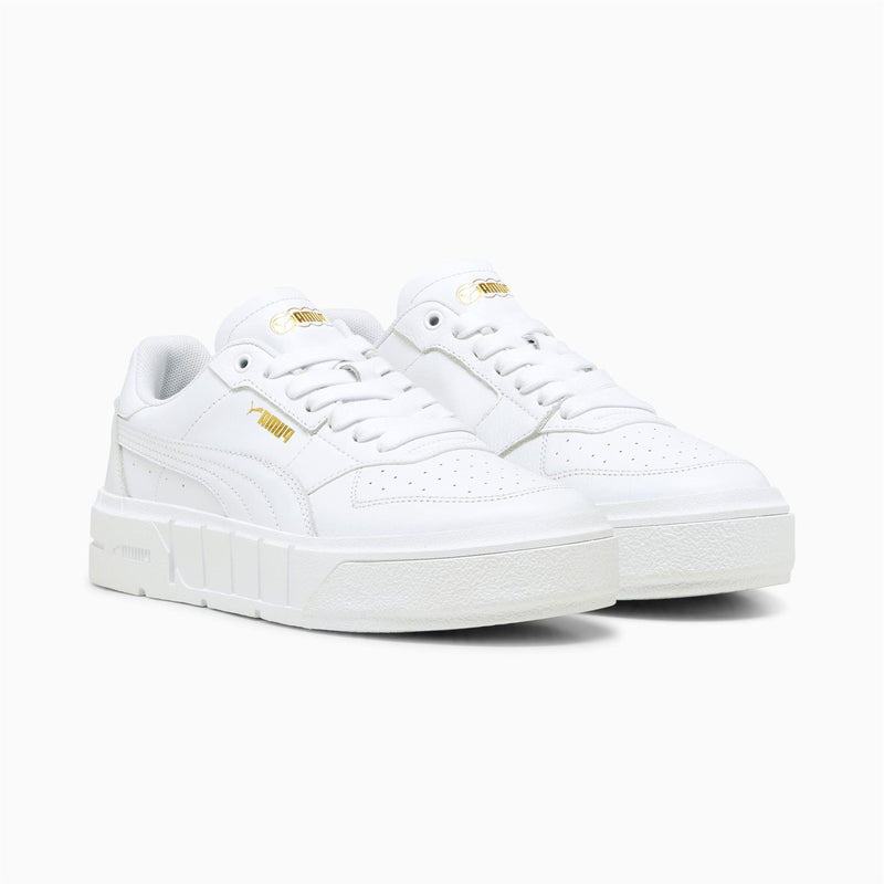 Puma Cali Court Sneakers Bianche Da Donna In Pelle