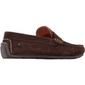 Base London Collins Scarpe Da Uomo In Pelle Color Marrone Scuro