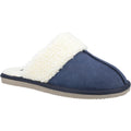 Hush Puppies Arianna Pantofole Da Donna In Camoscio Blu Scuro