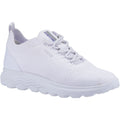 Geox D Spherica A Sneakers Bianche Da Donna In Pelle