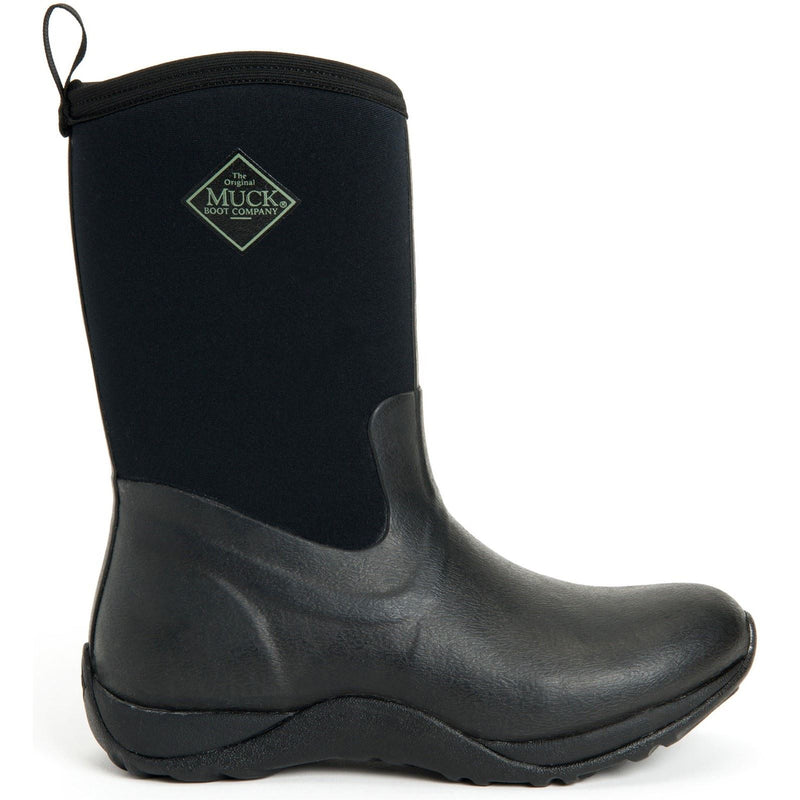 Muck Boots Arctic Weekend Stivali In Gomma Nera Da Pioggia