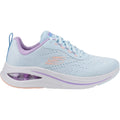 Skechers Skech-Air Meta - Aired Out Sneakers Donna In Tessuto Azzurro Chiaro/Multicolore