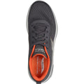 Skechers Go Walk Arch Fit 2.0 Idyllic Sneakers Da Uomo In Tessuto Grigio/Arancione