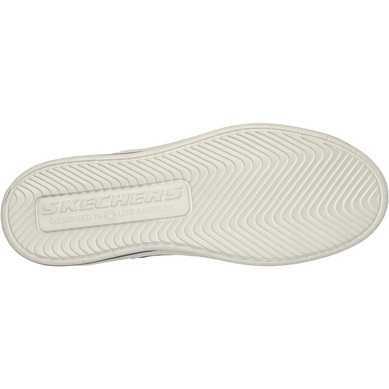 Skechers Hyland - Ratner Scarpe Da Uomo In Cotone Blu Scuro Con Lacci