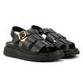 FitFlop GEN-FF Fisherman Sandali Neri In Pelle Da Donna