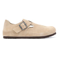 Birkenstock London Scarpe Comode In Camoscio Beige