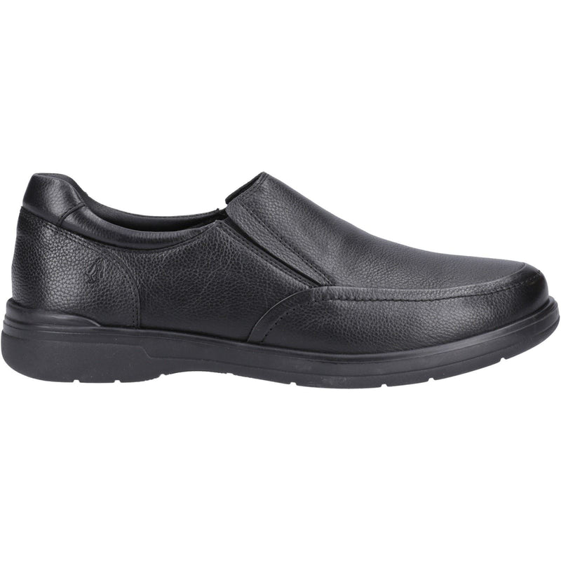 Hush Puppies Matthew Mocassini Neri In Pelle Da Uomo