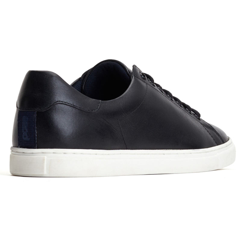 Base London Tucker Sneakers Da Uomo In Pelle Nera