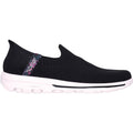 Skechers GO WALK Travel Tahiti Sunset Scarpe Da Ginnastica Nere Da Donna