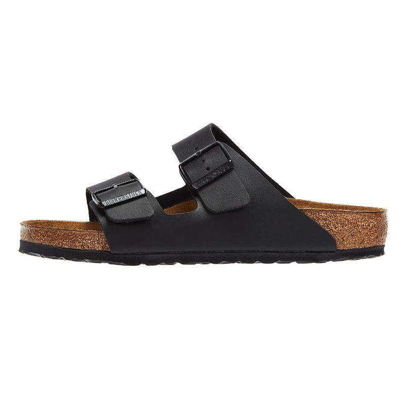 Birkenstock Arizona Birko-Flor Uomo Sandali neri regolare