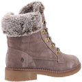 Hush Puppies Florence Stivali Da Donna In Pelle Color Taupe